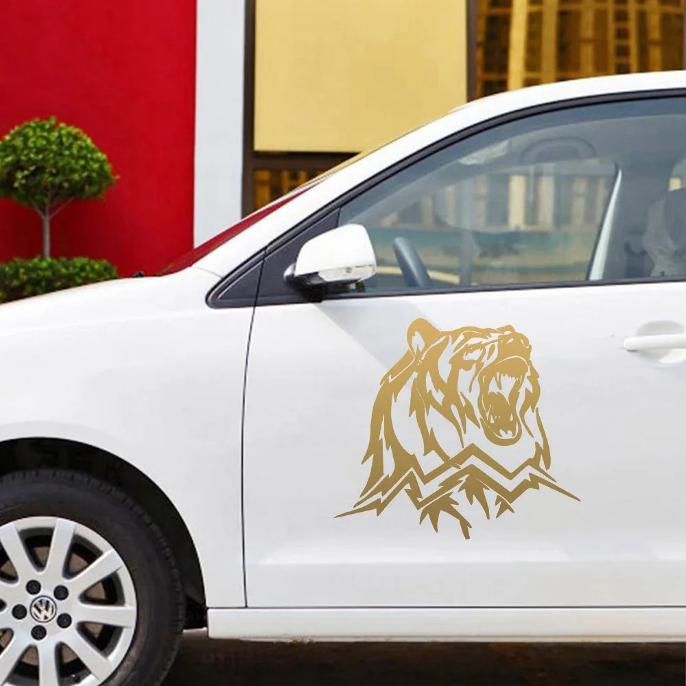 

Fashion Bear Car Stickers Car Body Doorhandle Sticker Door Handle Decal