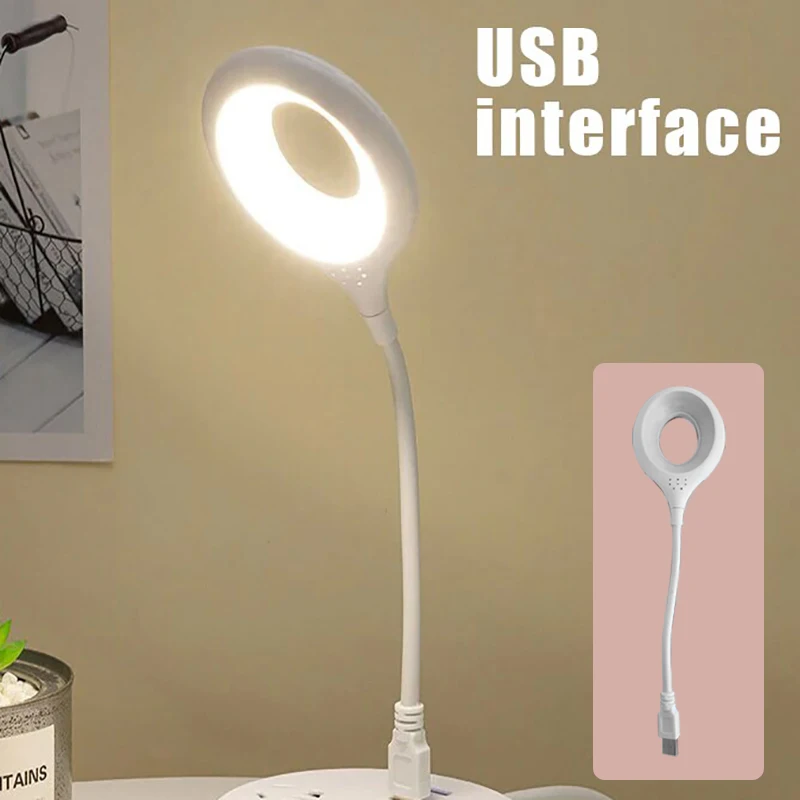 Настольная лампа светодиоды сенсорный ночник с USB настольный светсветильник