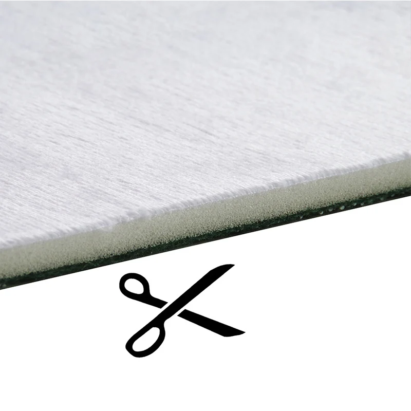 Цветная Вертикальная деревянная доска с рисунком фланелевый ковер для эркера