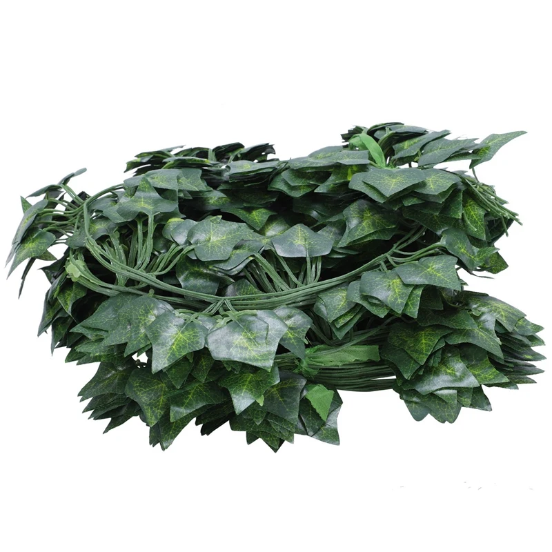 12 x artificial plants of vine false flowers ivy hanging garland for the wedding party Home Bar Garden Wall decoration Outdoor I | Дом и сад
