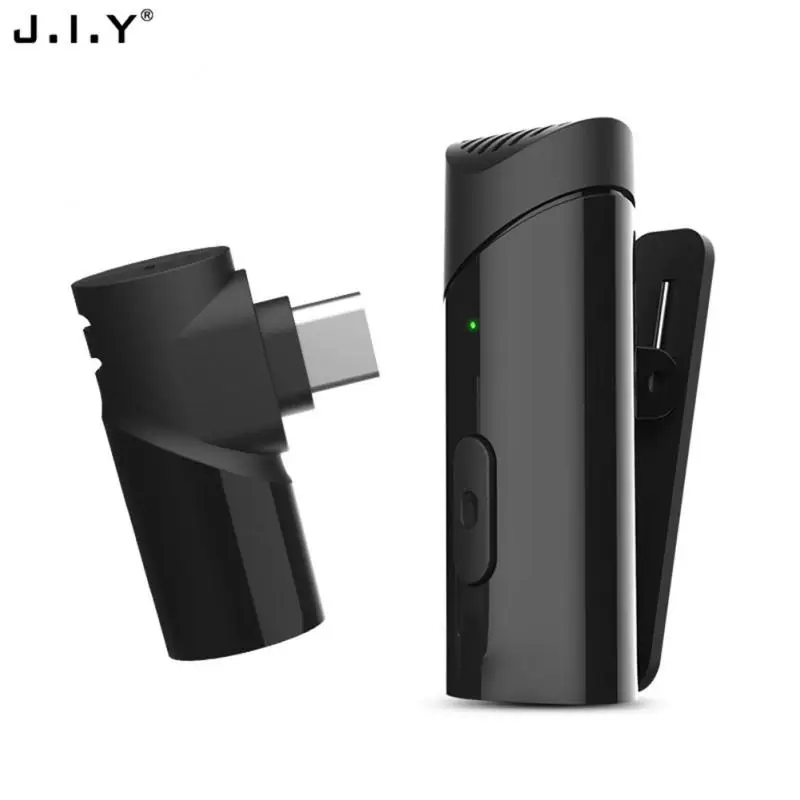 

Беспроводной петличный микрофон, портативный мини-микрофон для записи аудио и видео, для игр и прямых трансляций, микрофон для IPhone и Android