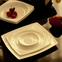 pure white dinnerware set ceramic bone china 58pcs luxury jingdezhen tableware dishes set plates bowls microwave work