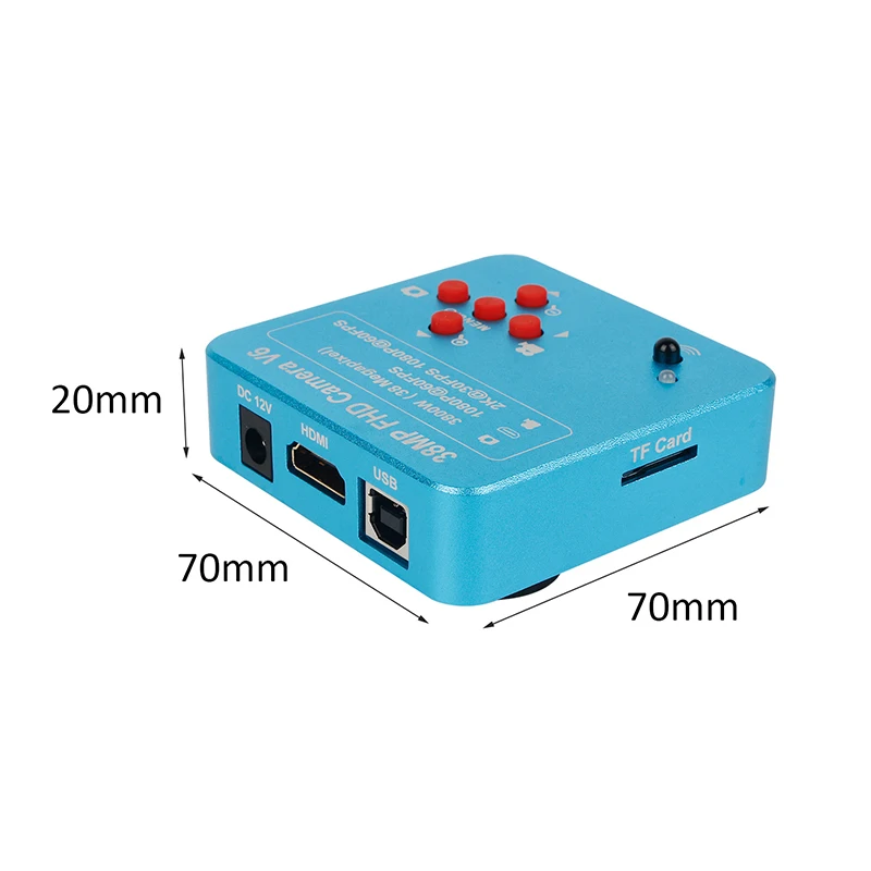 38MP 3800 Вт HDMI USB промышленная электронная цифровая видеокамера микроскопа HD 1080P 60FPS