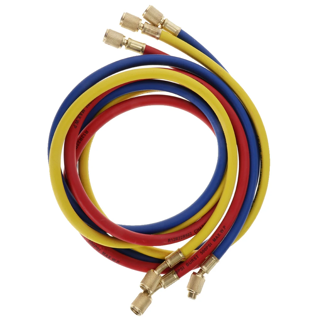 R410A 1/4 &quotкороткий зарядный шланг Без шарового запорного клапана HVAC