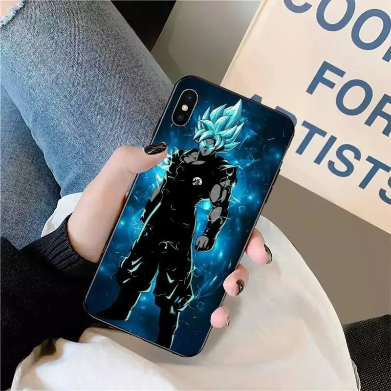 

D-Dragon Ball Goku Japan anime Phone Case for iPhone 11 12 pro XS MAX 8 7 6 6S Plus X 5S SE 2020 XR mini