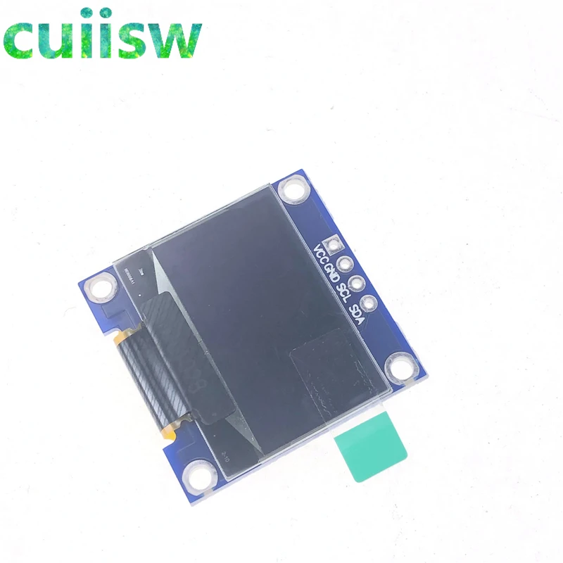 Светодиодный модуль с ЖК-дисплеем 128X64 OLED 10 шт. белый для arduino 0 96 &quot I2C IIC SPI новый