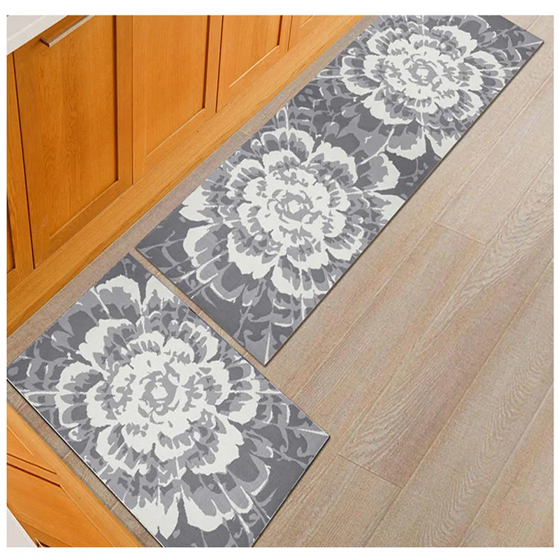 2 шт./компл. коврик с цветами для входной двери кухни сада добро пожаловать