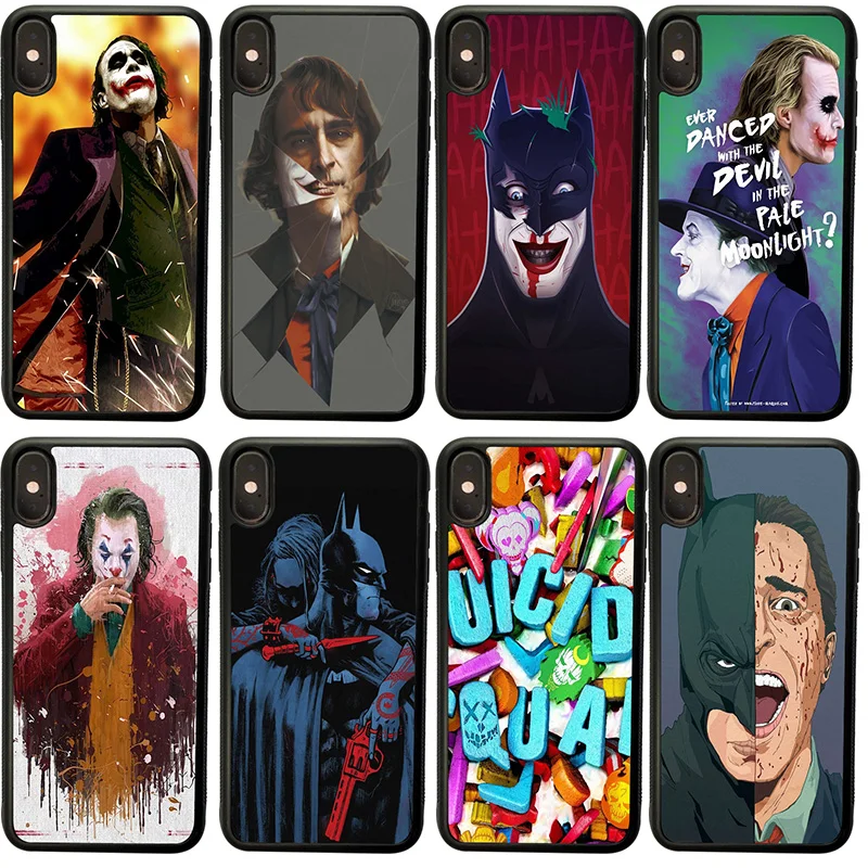 В стиле Джокер из Темный рыцарь мобильный телефон чехол жесткого пластика