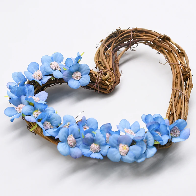 

50pcs Cheap Mini Flower Heads Artificial Daisy Flowers for Home Decor Handmade Flowers DIY Wreath Wedding Headdress Accessories