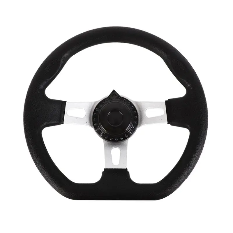 

2021 New 270mm Universal Steering Wheel for Go Kart 110CC Replacement Accessories PU