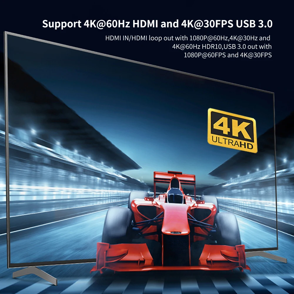 2022 USB HDMI 4K60Hz видеозахват к карта видеозахвата донгл для игр потоковая трансляция