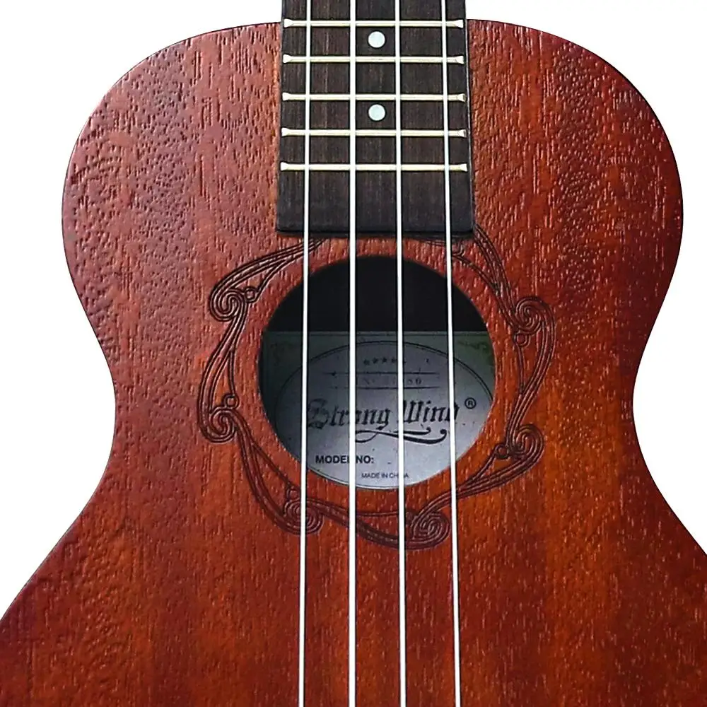 Сильный ветер укулеле 23 дюймов Ukelele концертный палисандр Акустическая гитара мини Гавайи полный комплект укулеле гитара для начинающих детей