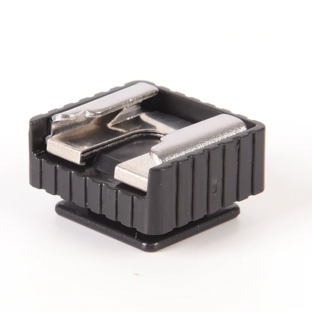 

2Pcs Camera Metal Flash Hot Shoe Mount Adapter to 1/4" Screw Thread Tripod Mount for DSLR studio Light