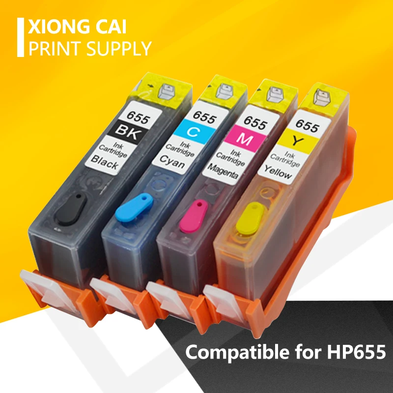 

compatible for hp 655 for hp655 refillable ink cartridge for hp deskjet 3525 5525 4615 4625 4525 6520 6525 6625 printer
