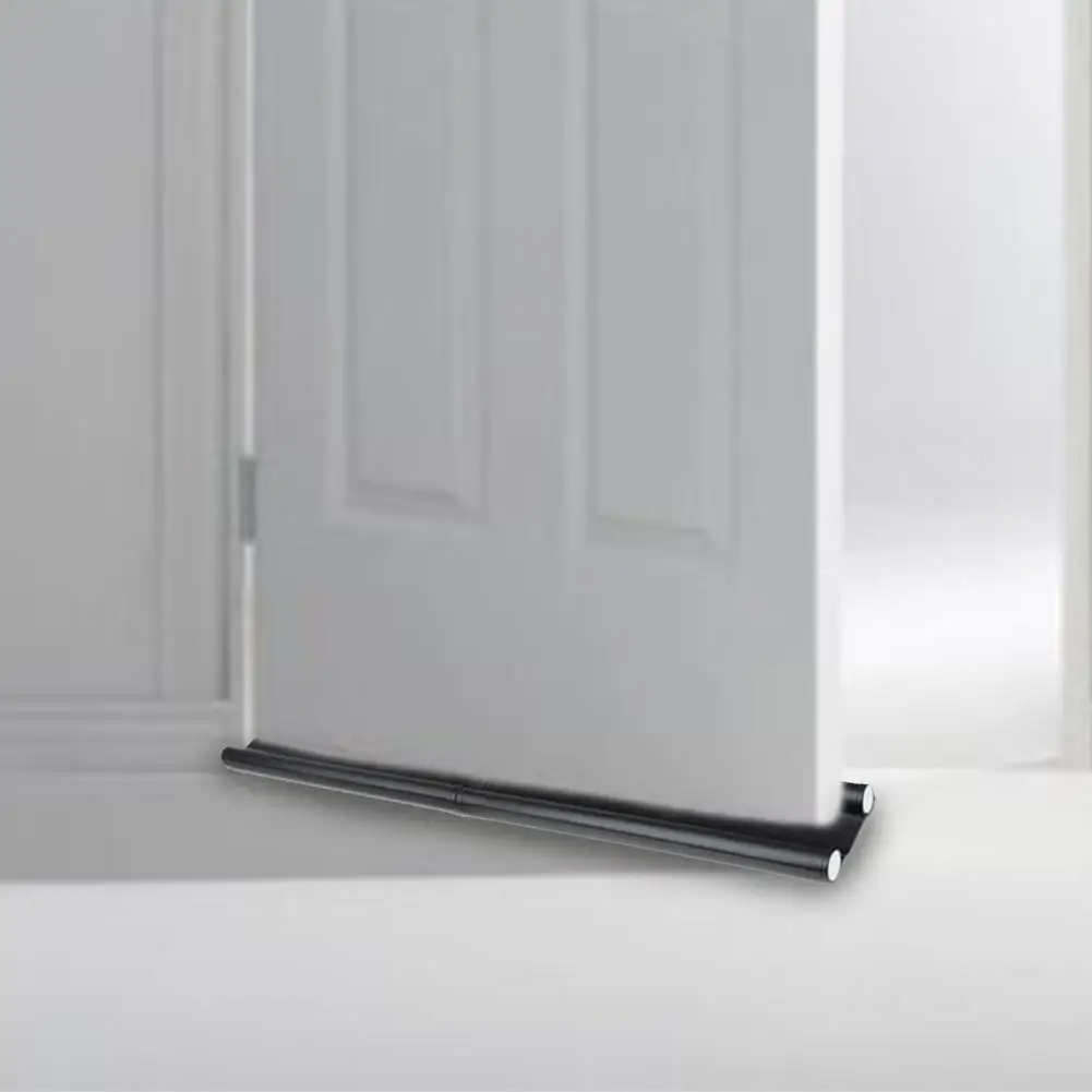 

1Pcs New Hot 2019 Guard Stopper Twin Door Decor Protector Doorstop Draft Dodger Energy Saving Home