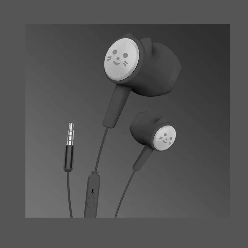 

2021 New Colorful In-ear Wired Earphone 3.5mm Plug Headset Color Noise-cancelling Headsets with Mic for IPhone Samsung Xiaomi