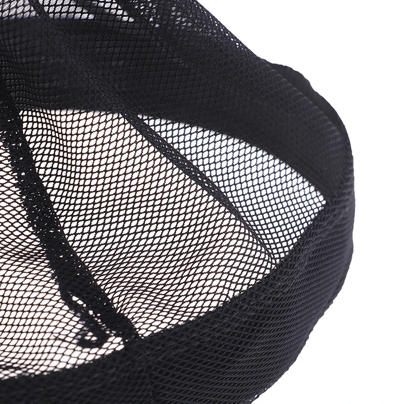 Черная эластичная нейлоновая дышащая сетка для волос сетчатая парика легкое