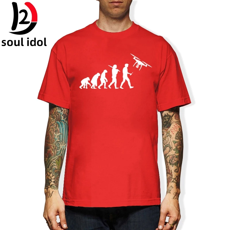 D2 модная трафаретная печать футболки evolution Drone Quadcopter Flight Quad смешные | Мужская