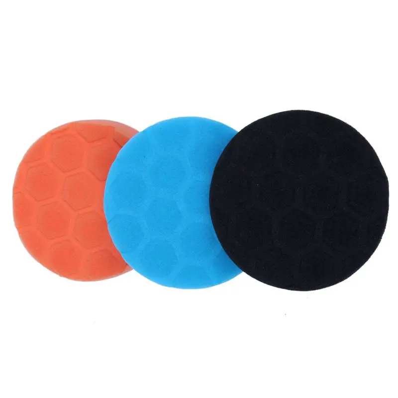 3x Hex Logic Buff Полировальный Набор Для Полировки Автомобиля 4 дюйма|Полировальные