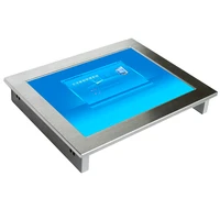 15 inch embedded industrial tablet pc with wifi 2lan 4com ports all in one pc fanless ipc computer