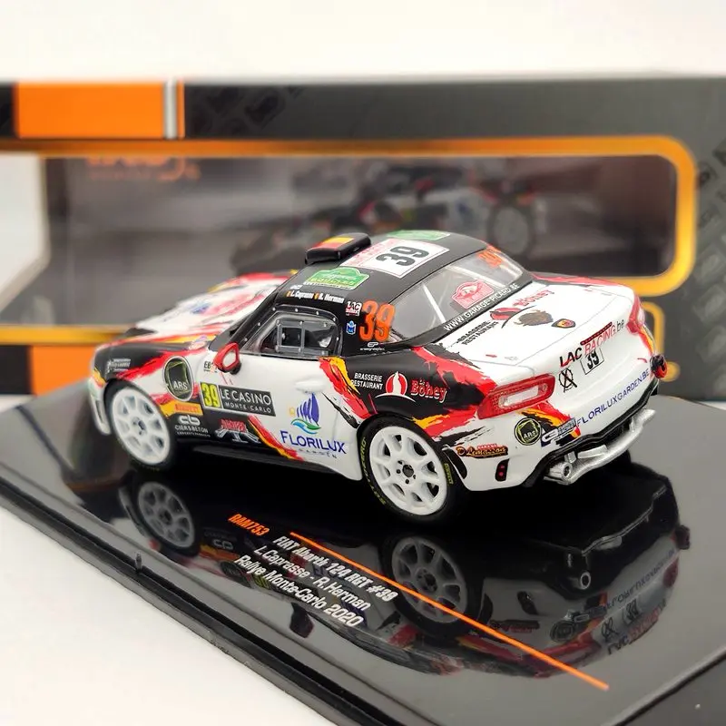 IXO 1:43 для FIAT Abarth 124 RGT #39 Rallye Monte Carlo 2020 RAM753 литые модели игрушек коллекция