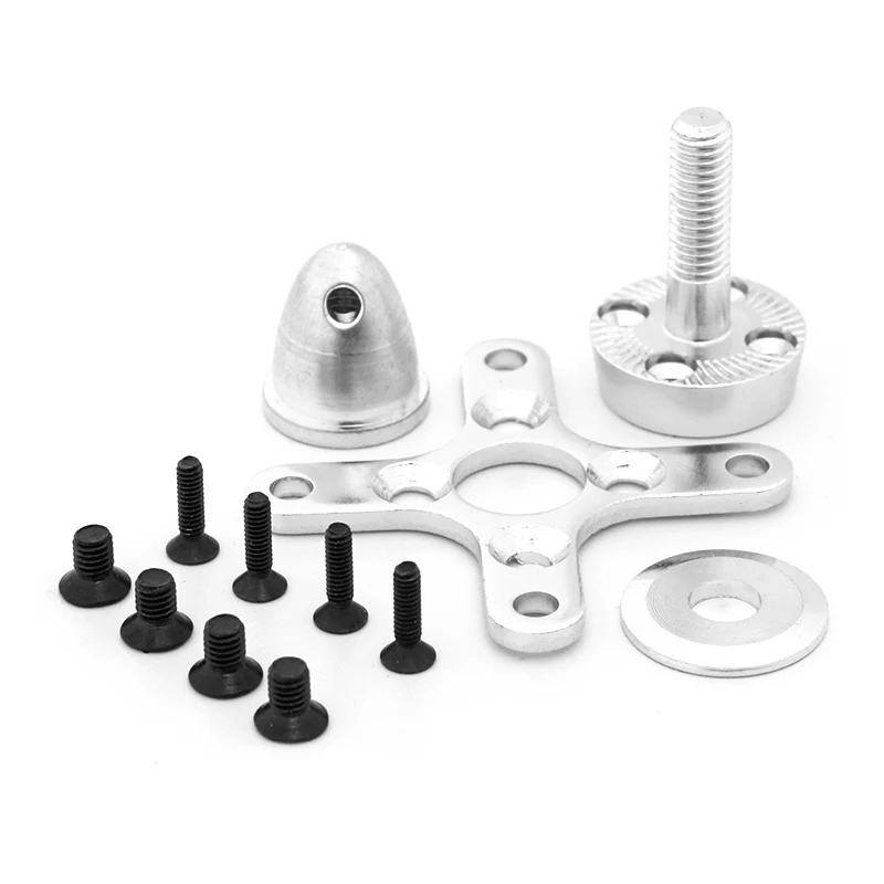 

Aeolian C5055 kv600 / 400KV / 700KV Brushless Motor Metal Bullet Propeller Adapter Holder for Brushless Motor Prop RC Parts