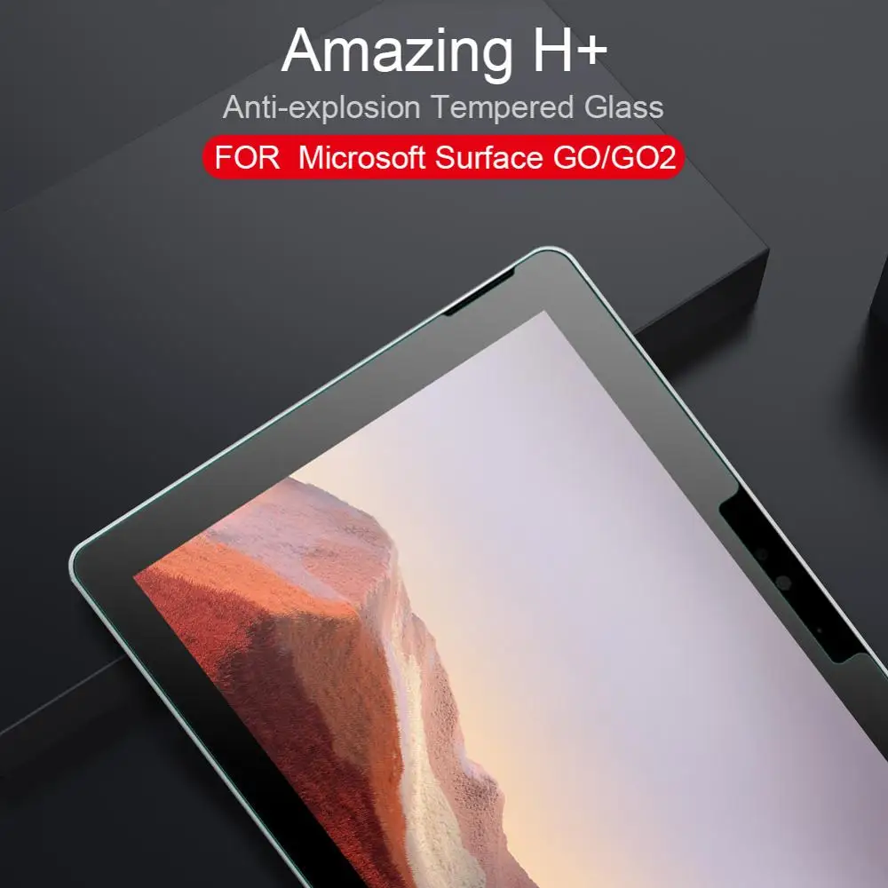 Стекло Nilkin для Microsoft Surface GO Nillkin 9H + 2.5D Закаленное стекло Защита экрана 2|Защитные