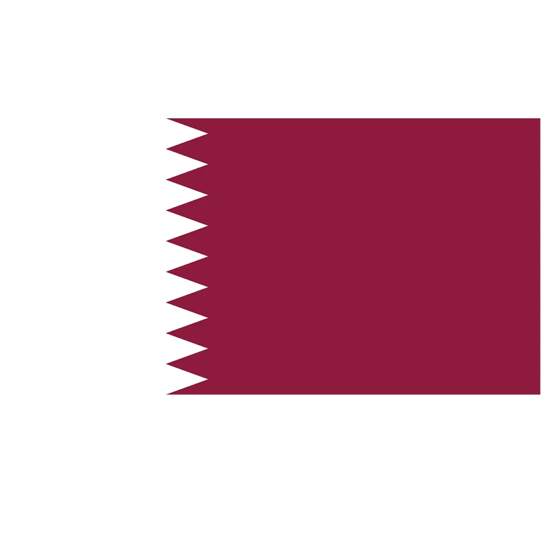 

150x90 cm Qatar Flag 3x5ft Flying Banner 100D Polyester National Flag Decoration, free shipping