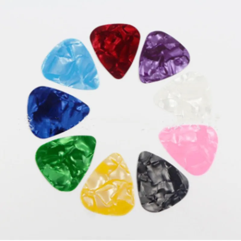 Горячая новинка 2019 10 шт. акустическая Палочки s медиатор целлулоид Электрический