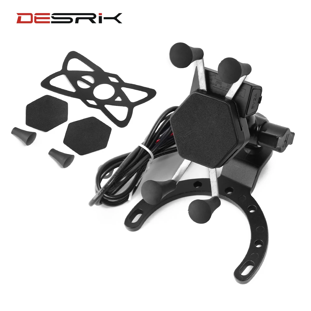 Держатель телефона для мотоцикла заднего вида Зеркало HONDA CBR600RR CBR1000RR CB1300 CB400