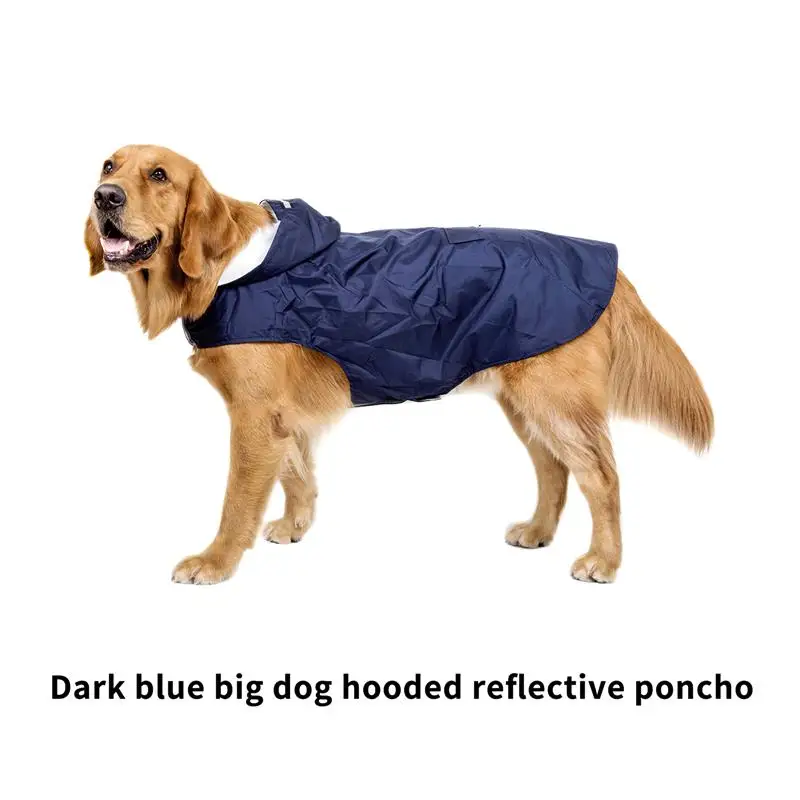 

Светоотражающие домашних животных собачьи Плащи Больших Собак дождевик Водонепроницаемый куртка Модные уличные плащи одежда для домашних...