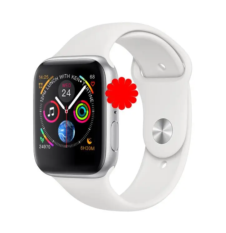 Умные часы iwo8 IWO 8 Plus 44 мм Bluetooth Smart watch Series 4 1:1 SmartWatch для IOS iPhone Android ЭКГ-шагомер сердечного ритма