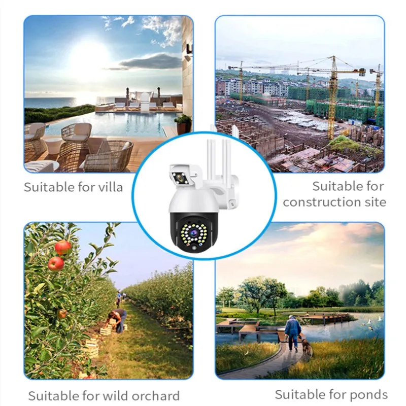 

1080P PTZ Wifi IP Camera Surveillance Outdoor Wireless Camera Security CCTV Camera IR Night Vision Cam Security Camera