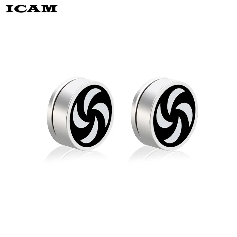 Серьги гвоздики унисекс из нержавеющей стали 8 мм|Серьги-гвоздики| |