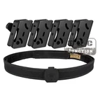 Высокоскоростной ремень IPSC USPSA IDPA для соревнований с внутренней и внешней ремнями с 4-кратной регулировкой для гоночного мастера, Алюминиевая сумка для магазина