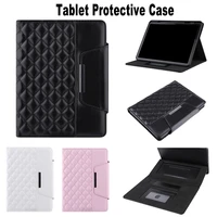 business checkered pu leather tablet case for ipad pro11 2020 air pro 10 5 10 2 mini 4 5 6 for ipad 9 7 2017 2018 cover coque