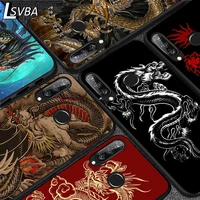 mystic dragon for huawei y5 6 7 8 9 y5p y6s y6p y7p y7a y8p y8s y9a y9s 2018 2019 2020 pro prime black soft phone case