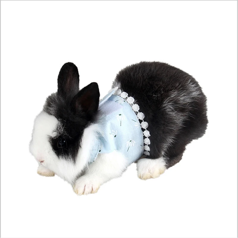Rabbits Hamster Vest Harness With Leash Bunny Chest Strap Harnesses Ferret Guinea Pig Small Animals Pet Accessories | Дом и сад