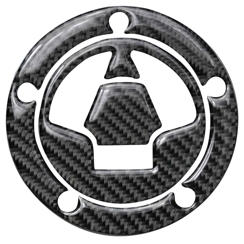 Углеродное волокно Топливный Газ масляная крышка протектор Tankpad наклейка для Ninja