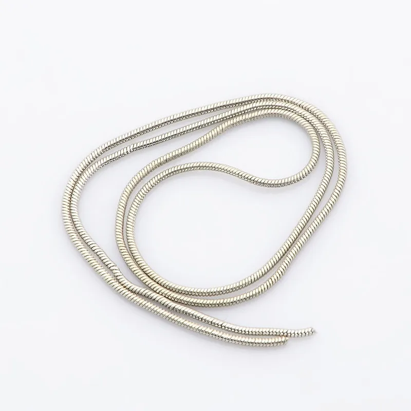 

100 Yard 1mm Soldered Brass Snake Chain for Jewelry Making DIY Bracelet Necklace Accessories Findings