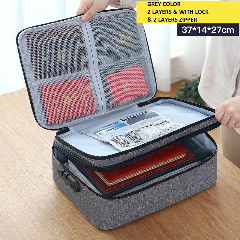 Большая Сумка для документов папка сумка хранения необходимых вещей