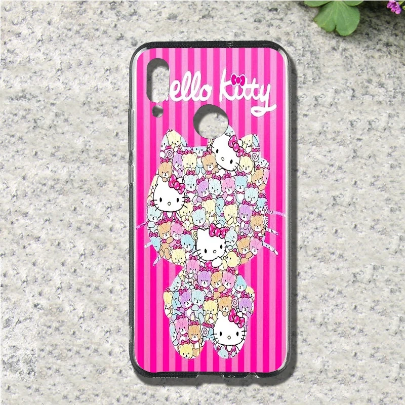 NO.I Чехол для телефона hello kitty чехол для Huawei P7 P8 lite P9 lite mini P10 Plus P20 Lite P30 Pro мягкий чехол из ТПУ - Цвет: NO.I