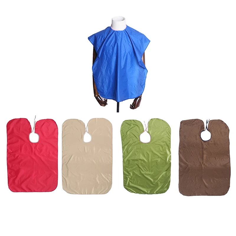 

1pc Color Random Waterproof Hairdressing Cape Wraps For Kids Child Hair Cutting Cape Barber Wrap Solid Color