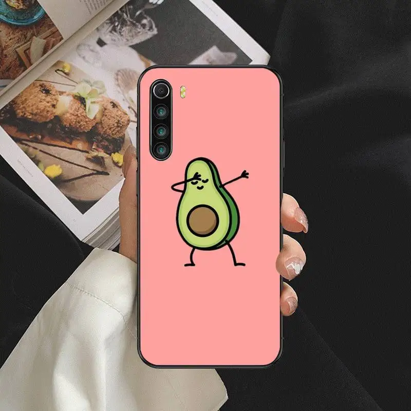 

avocado aesthetic cute Phone Case For Samsung S Note20 10 2020 S5 21 30 ultra plus A81 Cover Fundas Coque
