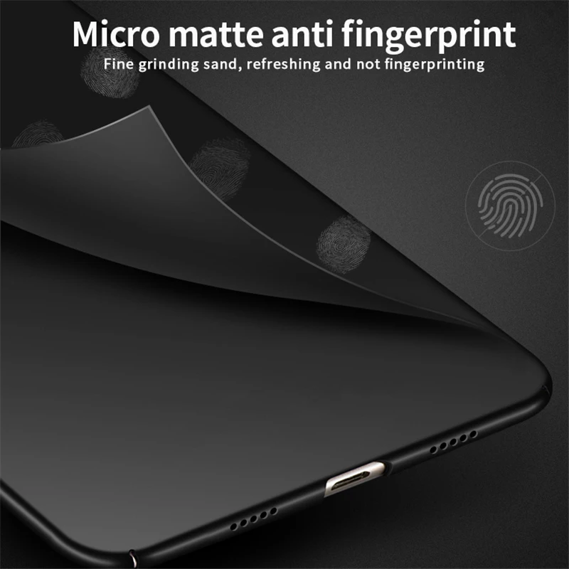 Чехол для Xiaomi Redmi 7A ультра тонкий корпус из поликарбоната роскошный Гладкий