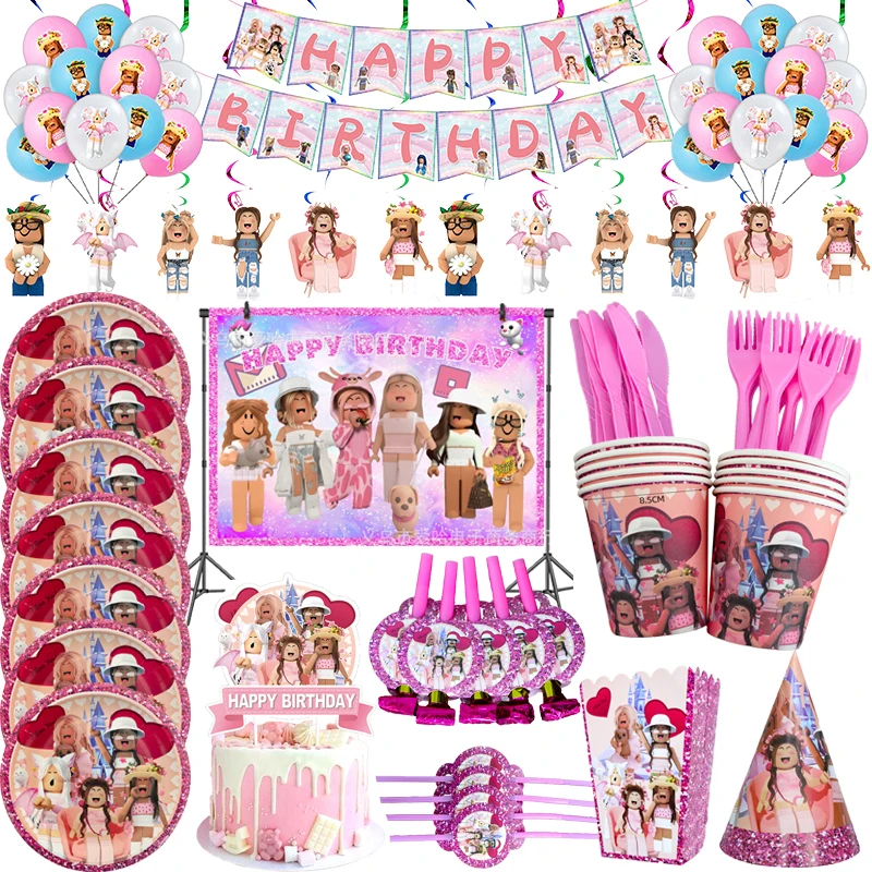 Фотофон для девочек с надписью &quotHappy Birthday&quot | Дом и сад