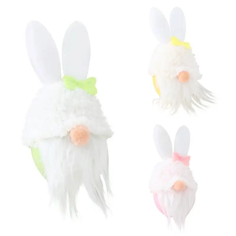 

Easter Decoration Eggshell Doll Rabbit Elf Faceless Doll Easter Plush Dwarf Home Party Decorations Kids Toys New