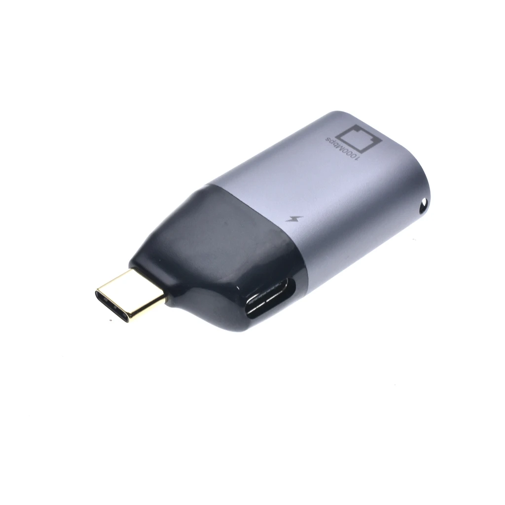 

Type C To HDMI-Compatible PD VGA RJ45 Adapater 4K@ 60Hz HD video Plug Converter PD Fast Charging Adapater Type-C Adapater