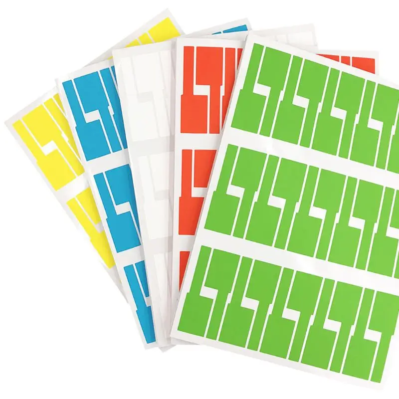 30 шт. водонепроницаемые идентификационные этикетки для лазерного