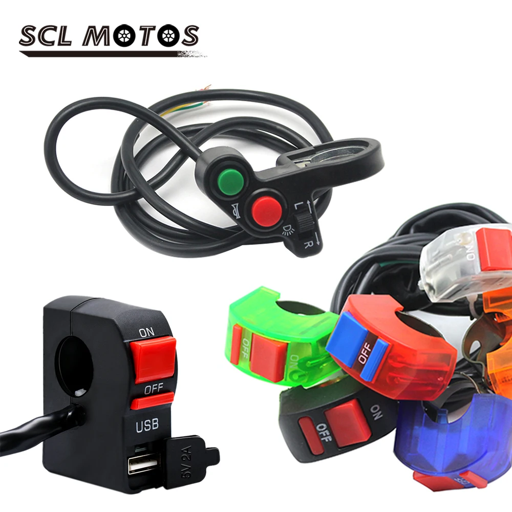 Преобразователь сигнала поворота SCL Moto налобный высветильник ель света на руль